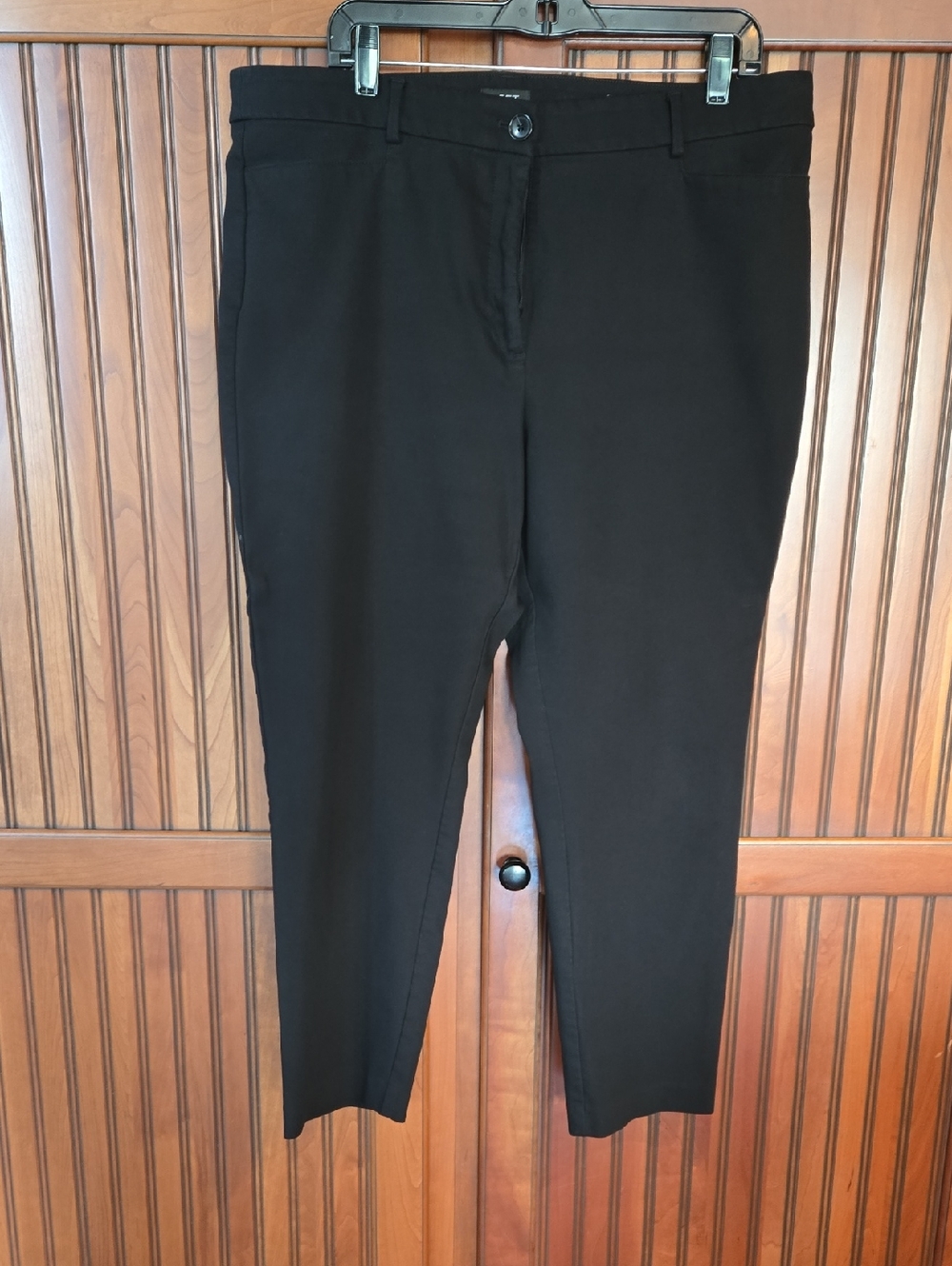 Loft Curvy Skinny Black Pants